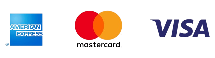 Visa, Mastercard and American Express